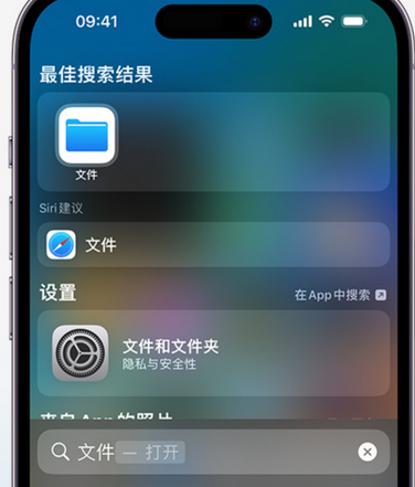 秀峰apple维修中心分享iPhone文件应用中存储和找到下载文件