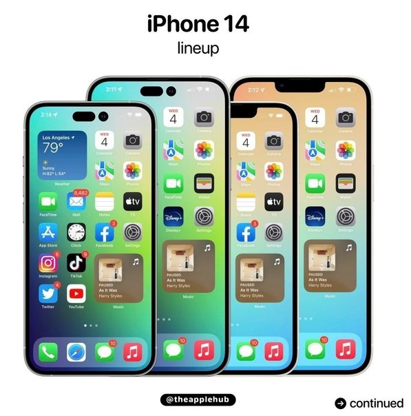 秀峰苹果14维修分享iPhone 14全家福 