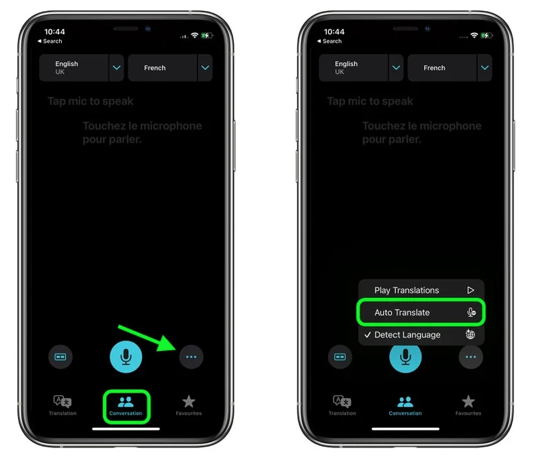 秀峰苹果手机维修分享iOS 15 “翻译” App 新改进 