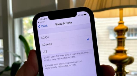 秀峰苹果手机维修分享iPhone 12如何打开或关闭5G网络 